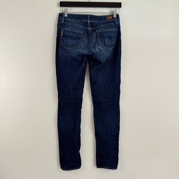 Paige Jeans Women's Size 26 Skyline Skinny Stretch Mid Rise Blue Denim - Picture 2 of 12